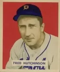 1949 Bowman #196 Fred Hutchinson