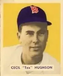 1949 Bowman #199 Cecil "Tex" Hughson