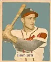 1949 Bowman #201 Sibby Sisti