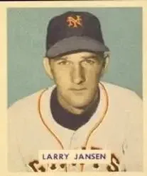 1949 Bowman #202 Larry Jansen