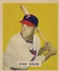 1949 Bowman #205 Dick Sisler