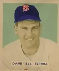 1949 Bowman #211 Dave "Boo" Ferriss