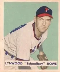 1949 Bowman #216 Schoolboy Rowe