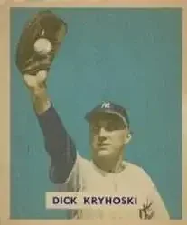 1949 Bowman #218 Dick Kryhoski