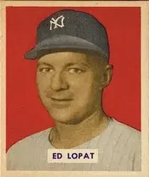 1949 Bowman #229 Ed Lopat