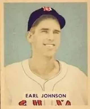 1949 Bowman #231 Earl Johnson