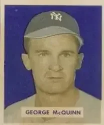 1949 Bowman #232 George McQuinn