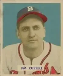 1949 Bowman #235 Jimmy Russell