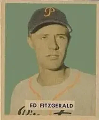1949 Bowman #109 Eddy FitzGerald