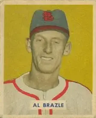 1949 Bowman #126 Al Brazle