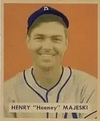 1949 Bowman #127 Hank Majeski