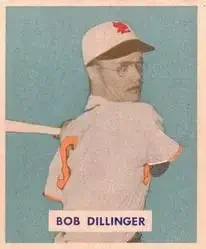 1949 Bowman #143 Bob Dillinger