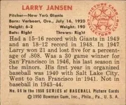 Back of Larry Jansen