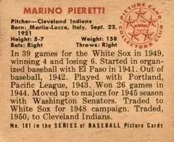 Back of Marino Pieretti