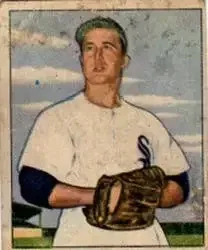 1950 Bowman #183 Mickey Haefner