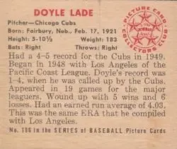 Back of Doyle Lade