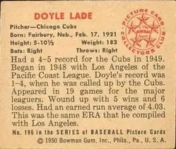Back of Doyle Lade