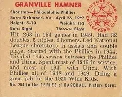 Back of Granville Hamner