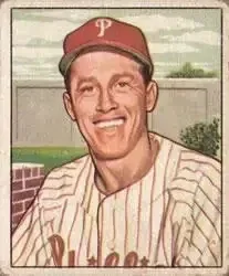 1950 Bowman #205 Mike Goliat