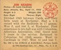 Back of Jim Hearn