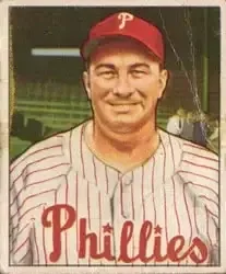 1950 Bowman #225 Eddie Sawyer