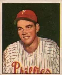 1950 Bowman #227 Bob Miller