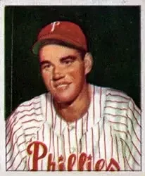 1950 Bowman #227 Bob Miller
