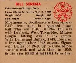 Back of Bill Serena