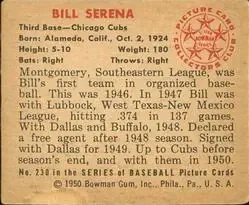 Back of Bill Serena