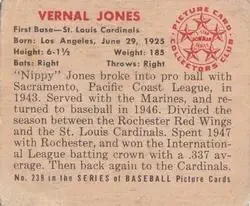 Back of Vernal Jones