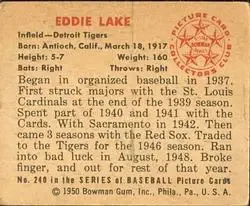 Back of Eddie Lake