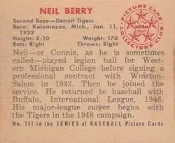 Back of Neil Berry
