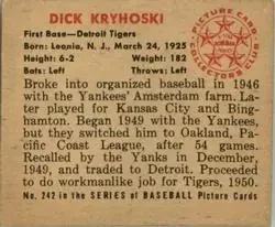 Back of Dick Kryhoski