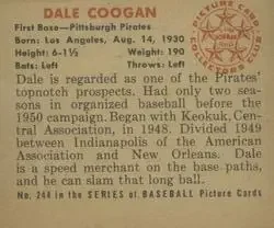 Back of Dale Coogan