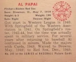 Back of Al Papai