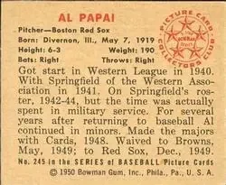 Back of Al Papai