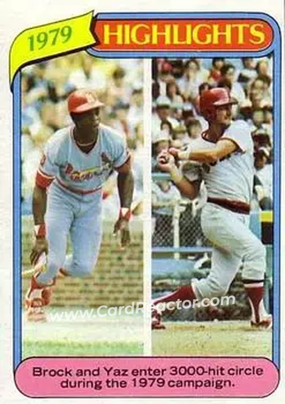 1980 Topps #1 - Card #1
