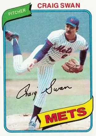 1980 Topps #8 Craig Swan