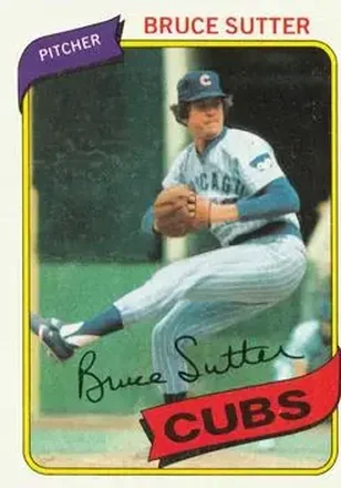 1980 Topps #17 Bruce Sutter