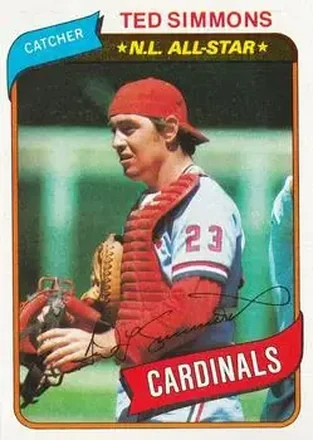 1980 Topps #85 Ted Simmons