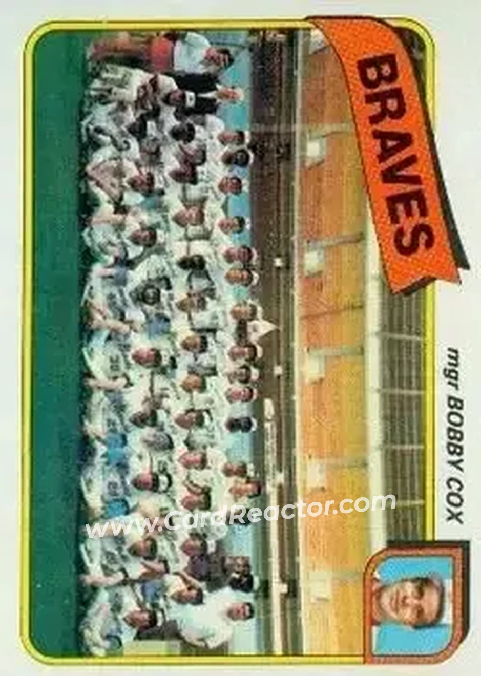 1980 Topps #192 - Card #192 - Atlanta Braves 1980 Topps #192 - Card #192 - Atlanta Braves
