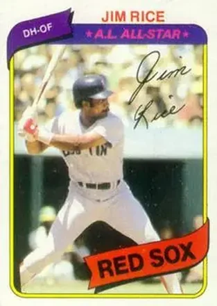 1980 Topps #200 Jim Rice
