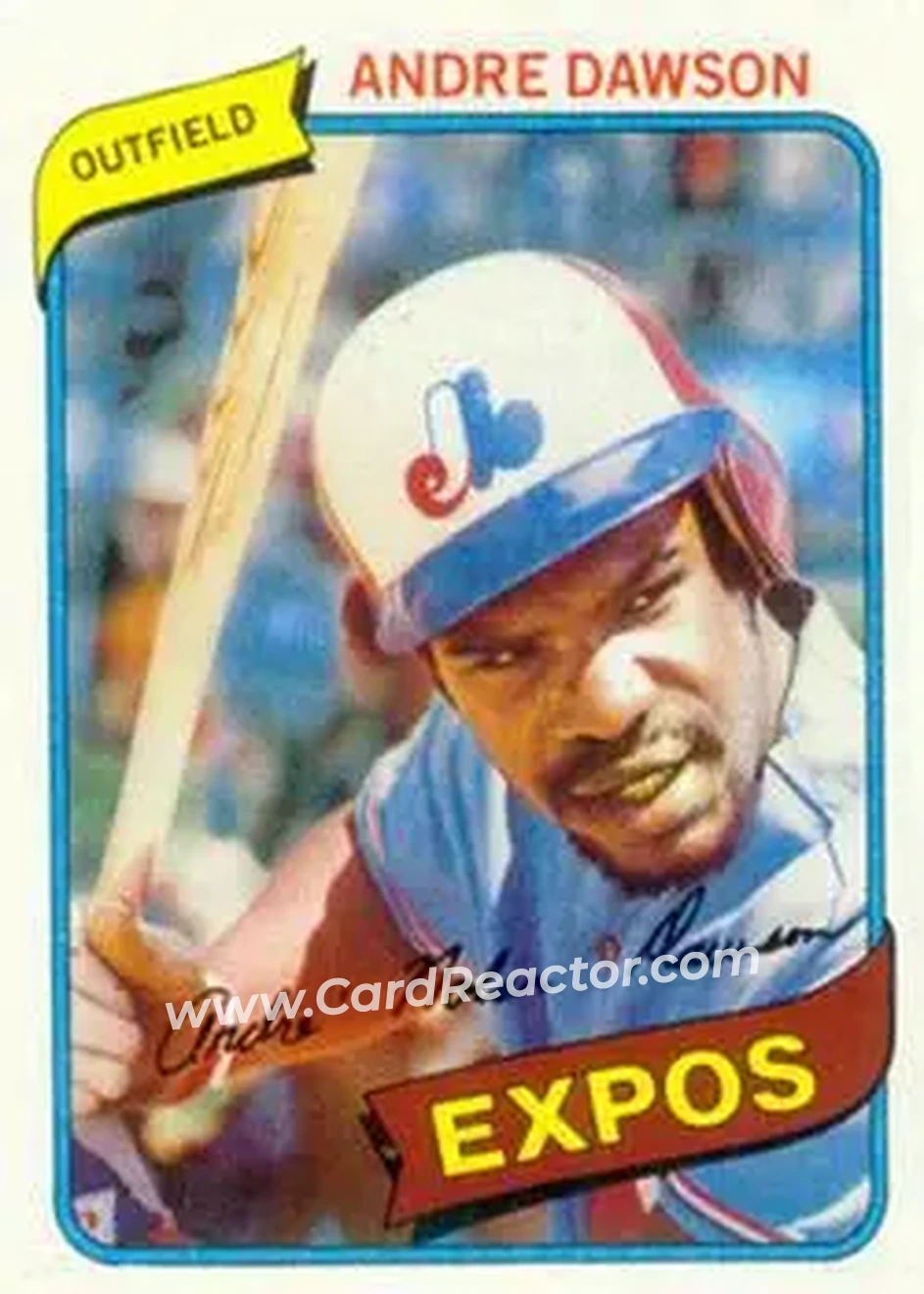 1980 Topps #235 - Andre Dawson - Montreal Expos