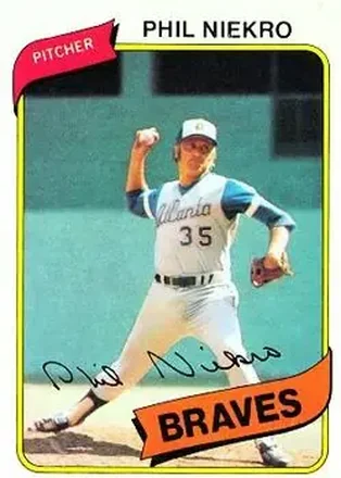 1980 Topps #245 Phil Niekro
