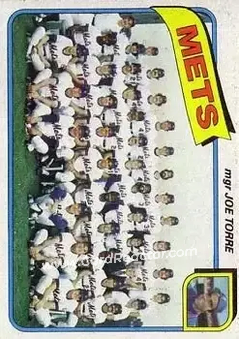 1980 Topps #259 - Card #259 - New York Mets