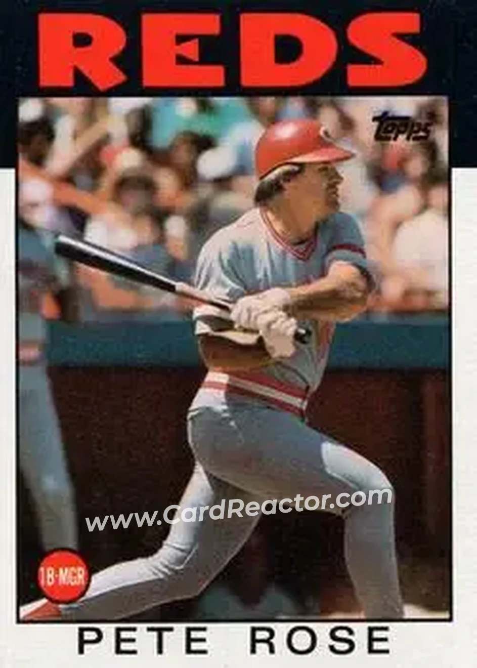 1986 Topps #1 Pete Rose