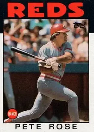 1986 Topps #1 Pete Rose
