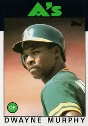 1986 Topps #8 Dwayne Murphy