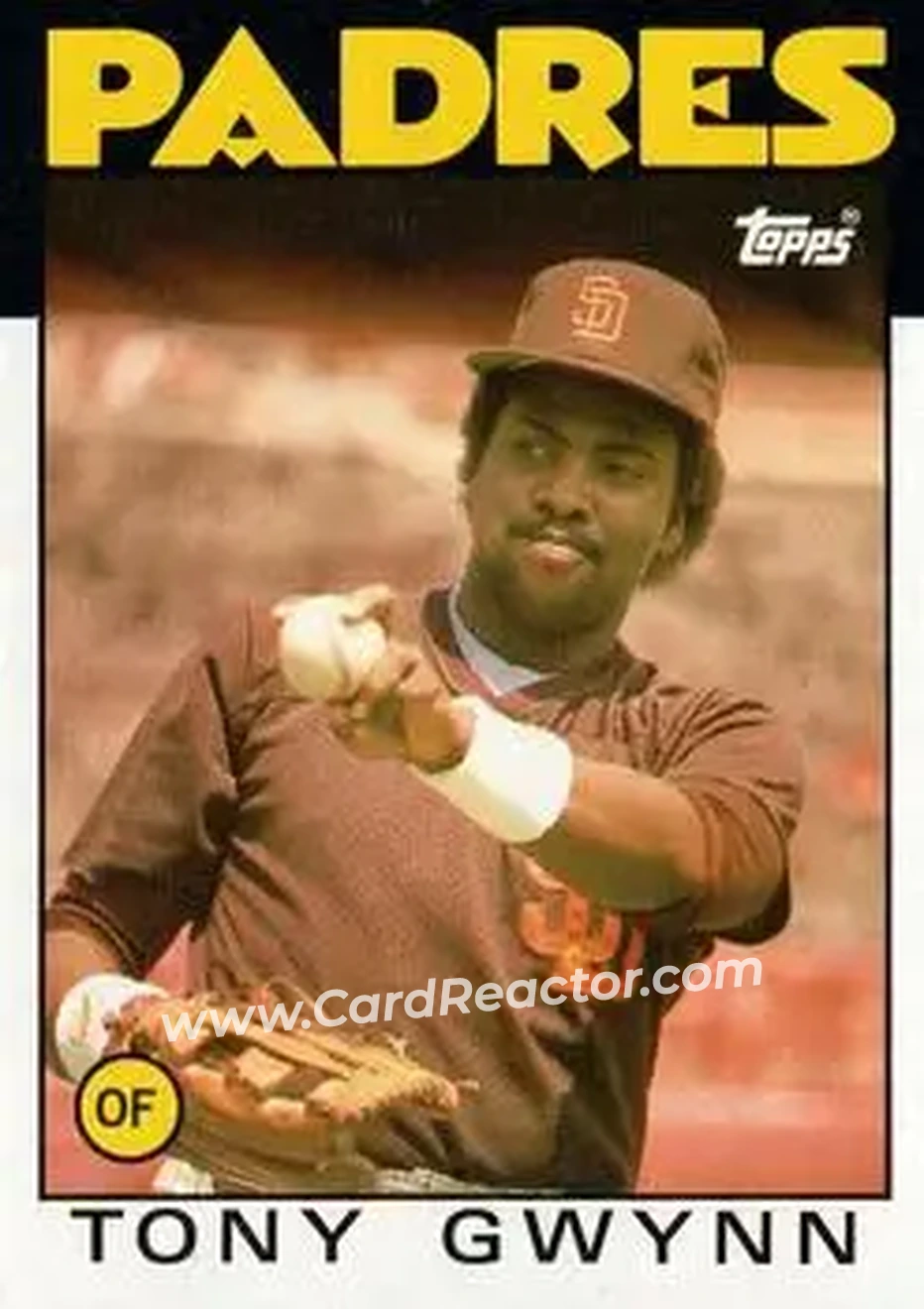 1986 Topps #10 Tony Gwynn