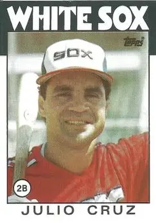 1986 Topps #14 Julio Cruz